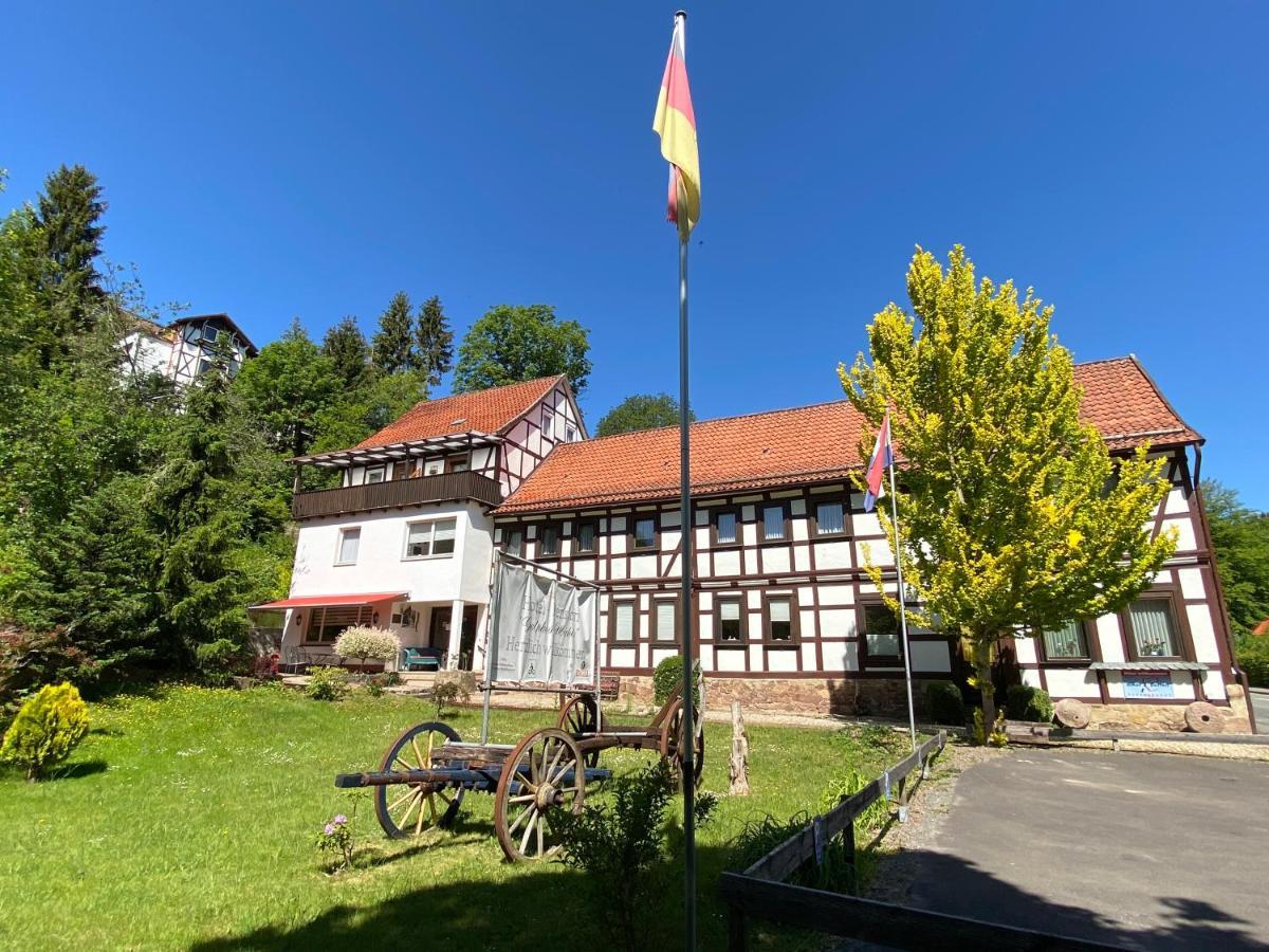 Hotel Pension Gelpkes Mühle Bad Sachsa Exterior foto